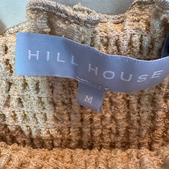 Hill House Athena Nap dress - Gold Brocade. M. - Picture 7 of 8